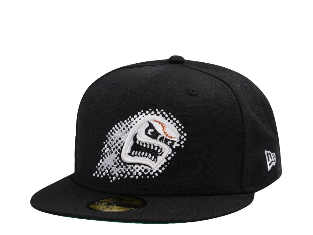 New Era Casper Ghosts Wool Black Throwback Edition 59Fifty Fitted Casquette