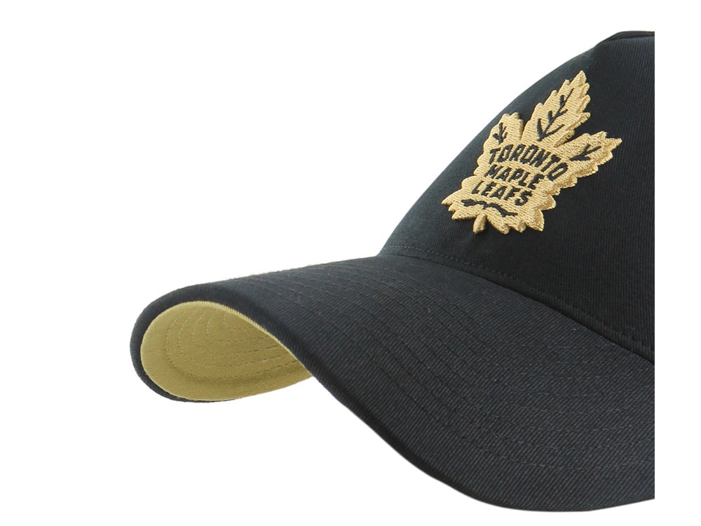 47Brand Toronto Maple Leafs Vintage Stanley Black Sure Shot Edition MVP Snapback Casquette