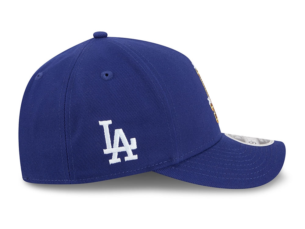 New Era Los Angeles Dodgers Emblem Blue Prime 9Forty A Frame M Crown Snapback Casquette