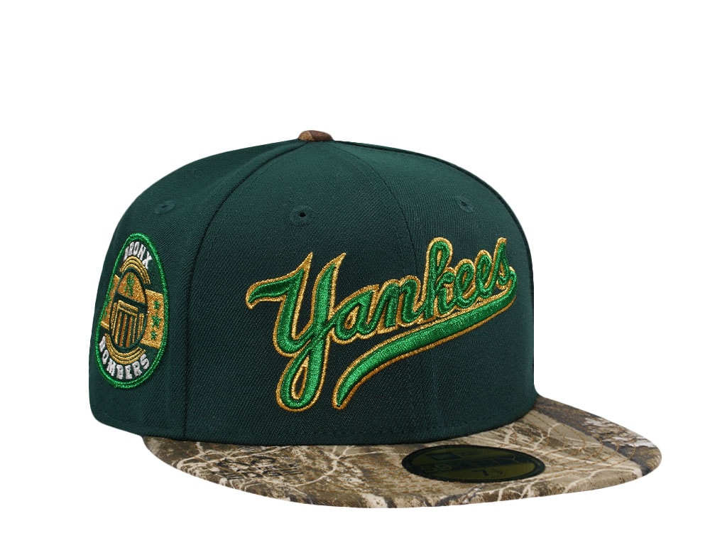 New Era New York Yankees Bronx Bombers Dark Green Two Tone Edition 59Fifty Fitted Casquette