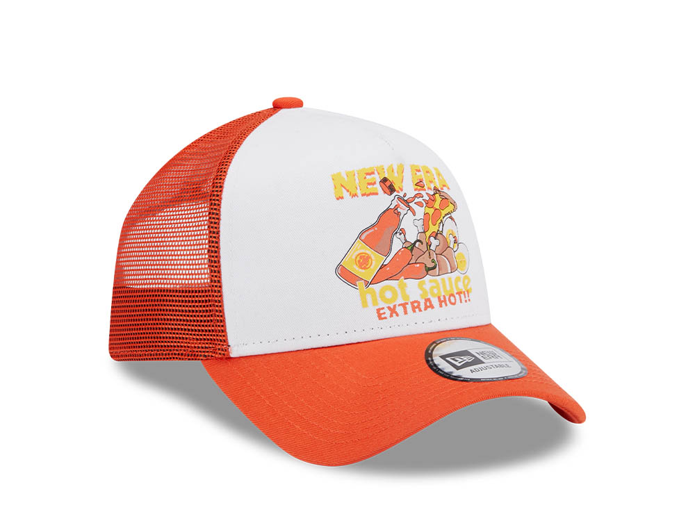 New Era Soy Hot Sauce  9Forty A Frame Trucker Snapback Casquette