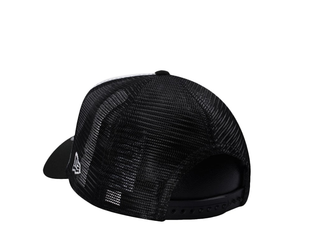 New Era New York Yankees White Classic Edition 9Forty A Frame Trucker Snapback Casquette