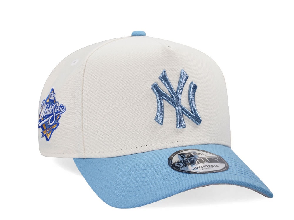 New Era New York Yankees World Series 1998 Chrome Gold Edition 9Forty A Frame Snapback Casquette