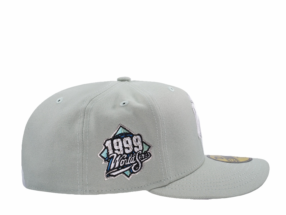New Era New York Yankees World Series 1999 Evergreen Prime Edition Pre Curved 59Fifty Fitted Casquette