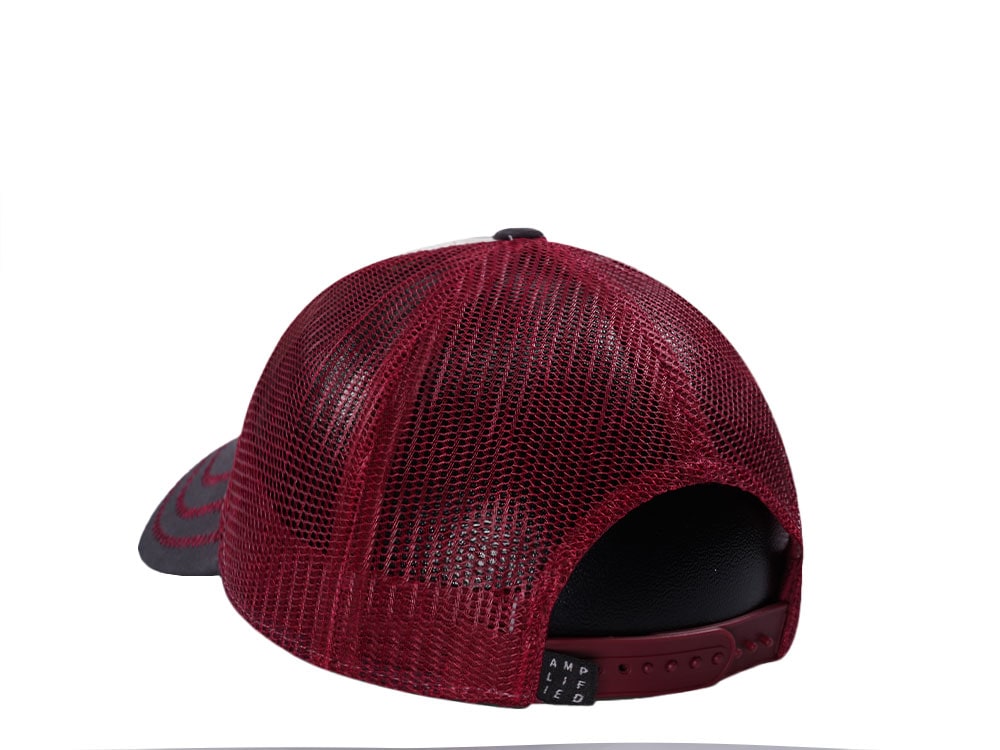 Amplified Rolling Stones Stone Red Trucker Snapback Casquette