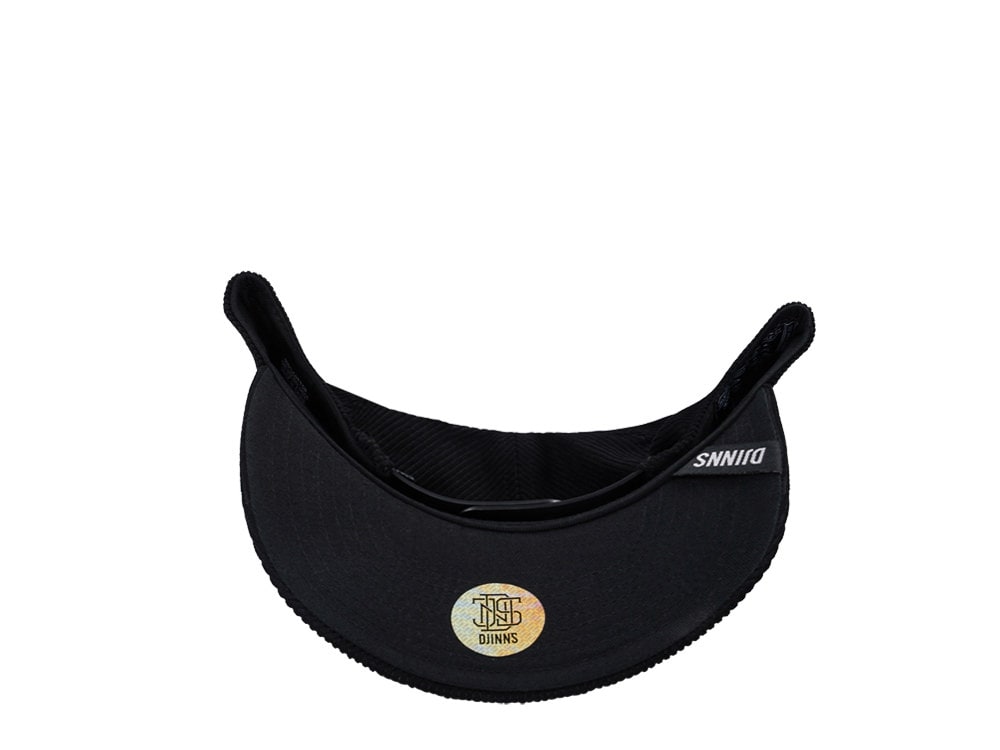 Djinns Cord Mountains Black TrueFit Snapback Casquette