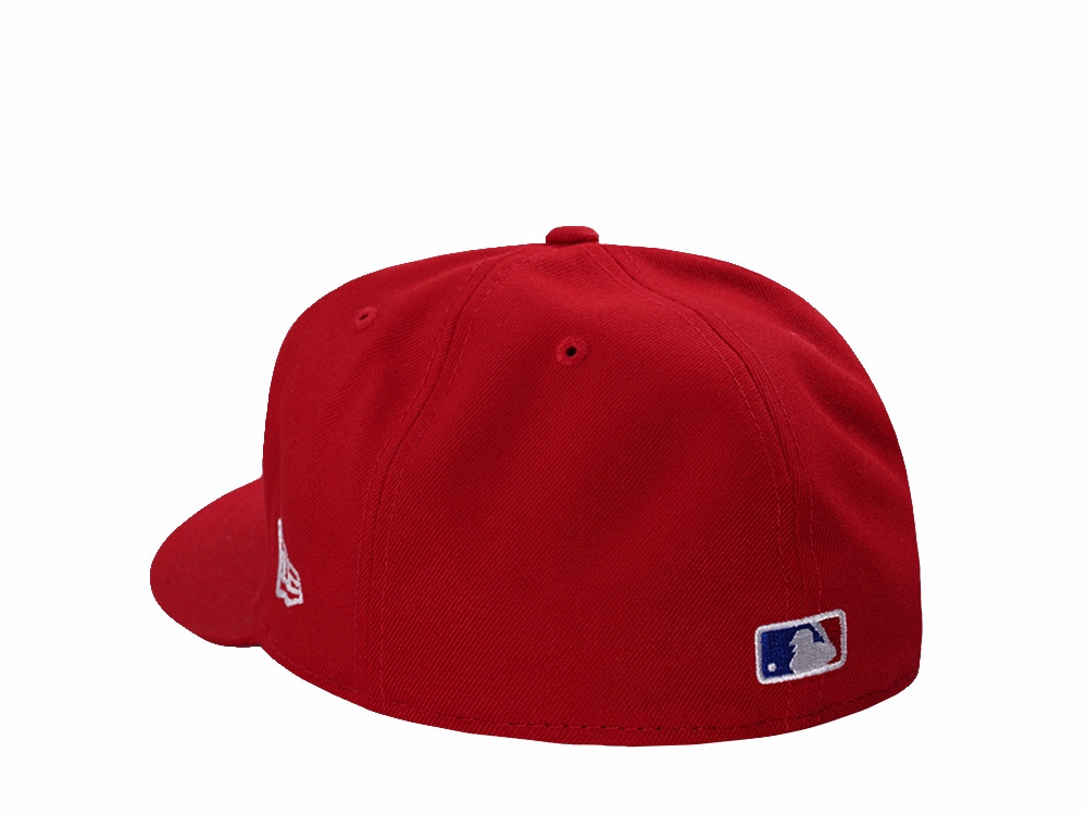 New Era St. Louis Cardinals Scarlet Prime Edition 59Fifty Pre Curved Fitted Casquette