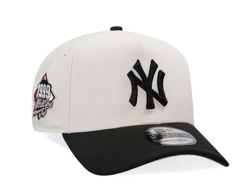 New Era New York Yankees World Series 1999 Chrome Classic Two Tone Edition 9Forty A Frame Snapback Casquette