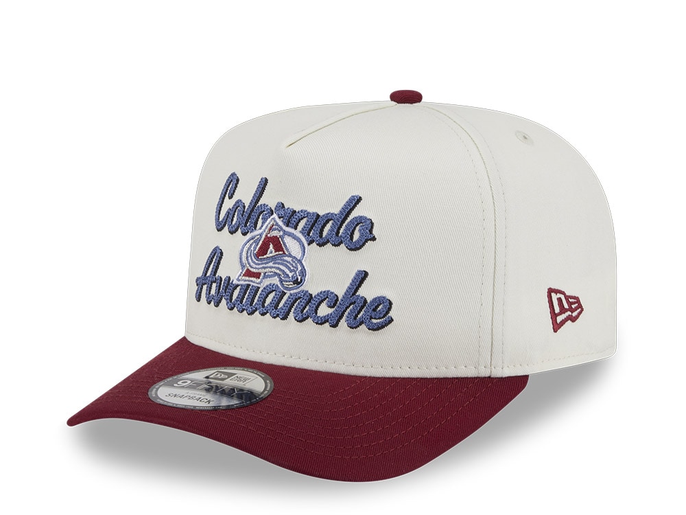 New Era Colorado Avalanche Chainstitch 9Fifty A Frame Snapback Casquette