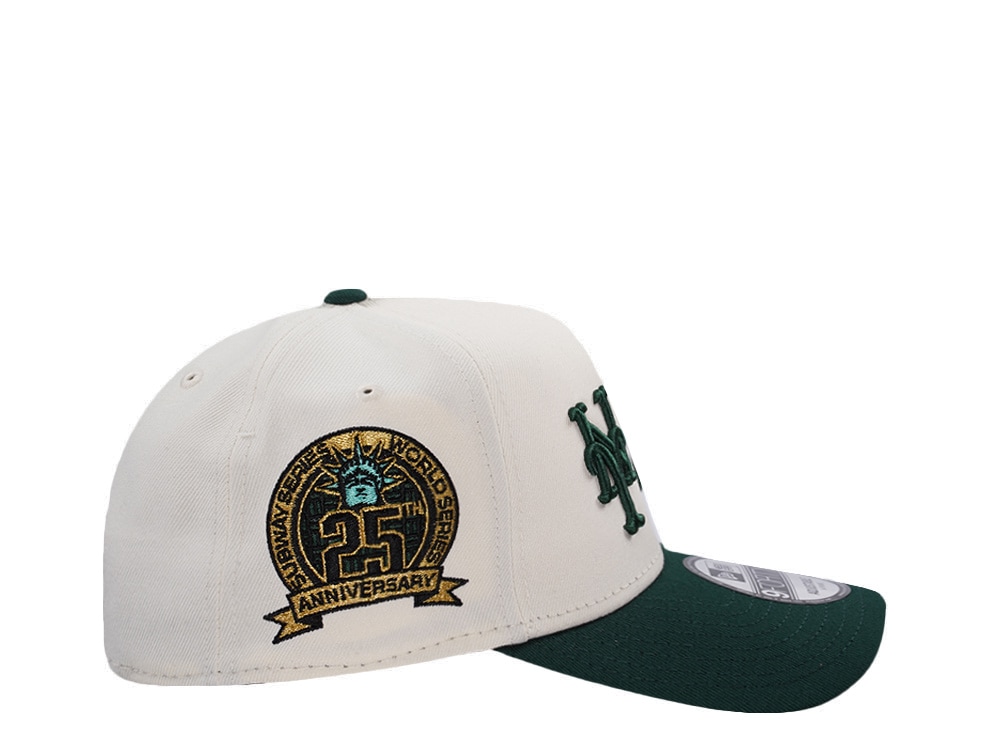 New Era New York Yankees New York Mets Chrome Two Tone Edition 9Forty A Frame Snapback Casquette