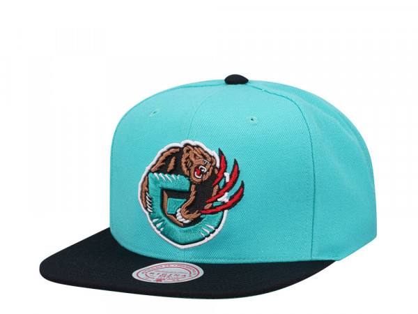 Mitchell & Ness Vancouver Grizzlies Team Two Tone 2.0 Teal Snapback Cap