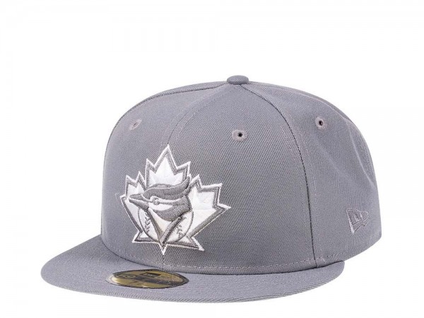 New Era Toronto Blue Jays Grey Platinum Classic Edition 59Fifty Fitted Cap