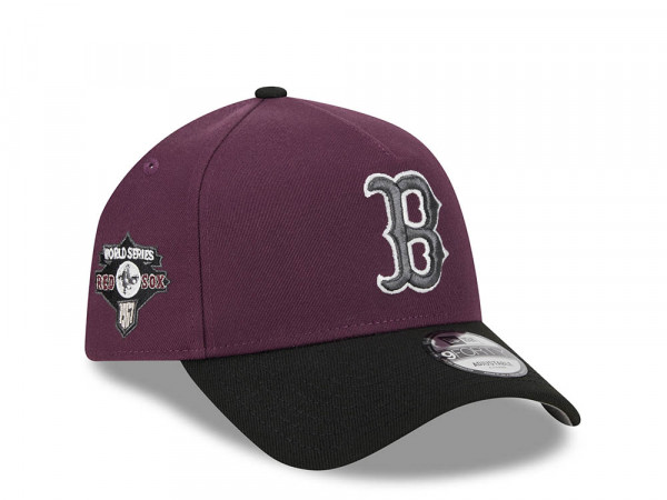 New Era Boston Red Sox World Series 1967 Two Tone Plum 9Forty A Frame Snapback Cap