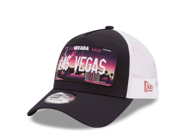 New Era Las Vegas License Plate A Frame Trucker Snapback Cap