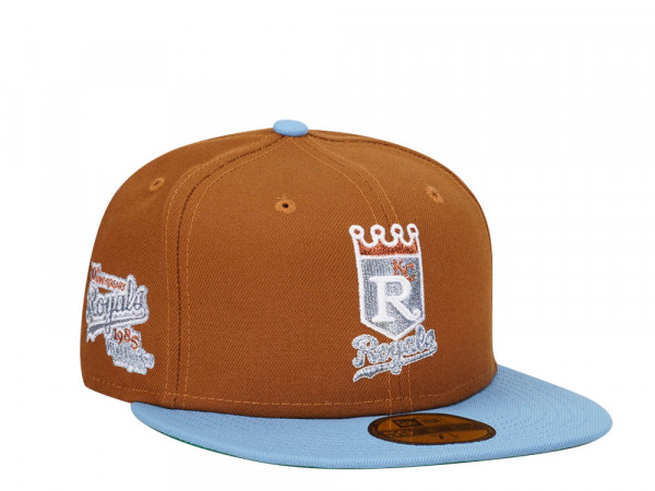 New Era Kansas City Royals 30th Anniversary Cool Metallic Prime Two Tone Edition 59Fifty Fitted Cap