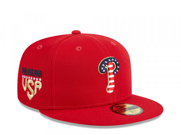 New Era Philadelphia Phillies 4th of July 23 Authentic On-Field 59Fifty Fitted Cap