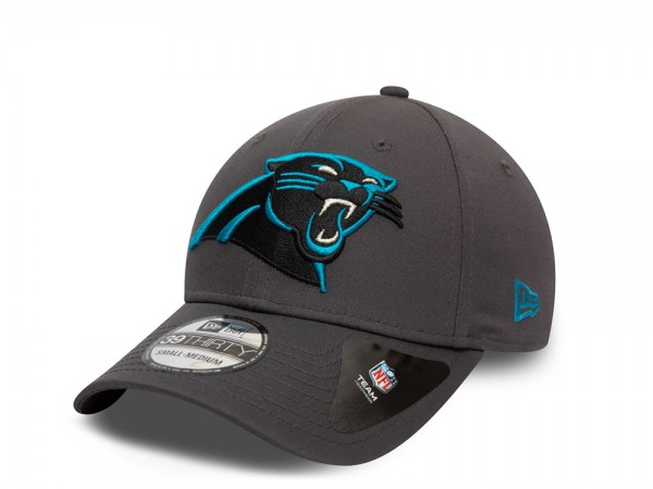 New Era Carolina Panthers Grey 39Thirty Stretch Cap