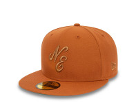 New Era 100th Anniversary Brown 59Fifty Fitted Cap