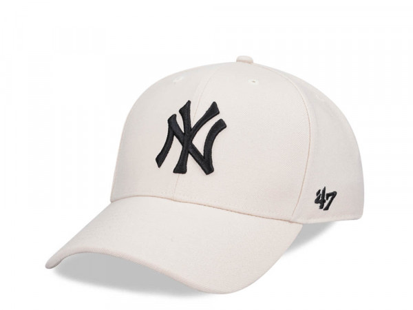 47Brand New York Yankees Natural MVP Snapback Cap