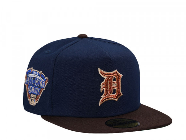 New Era Detroit Tigers All Star Game 2005 Copper Two Tone Edition A Frame 59Fifty Fitted Cap