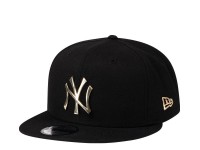 New Era New York Yankees Gold Metal Badge Edition 9Fifty Snapback Cap