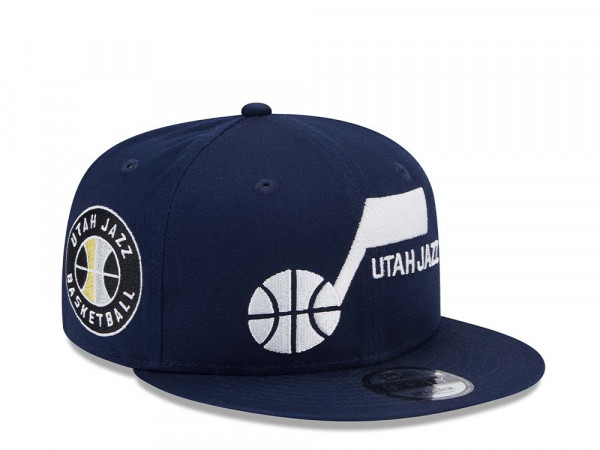 New Era Utah Jazz NBA Patch Navy Edition 9Fifty Snapback Cap
