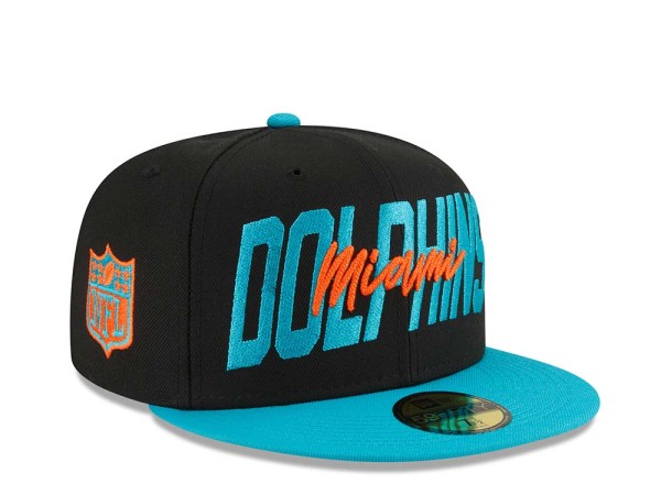 New Era Miami Dolphins NFL Draft 22 59Fifty Fitted Cap