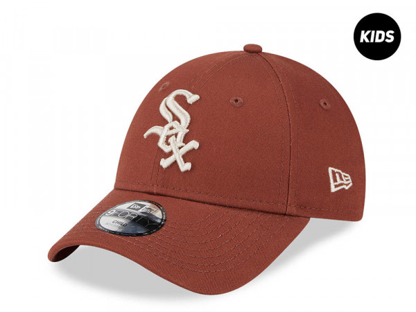 New Era Chicago White Sox Essential League Brown Kids 9Forty Strapback Cap