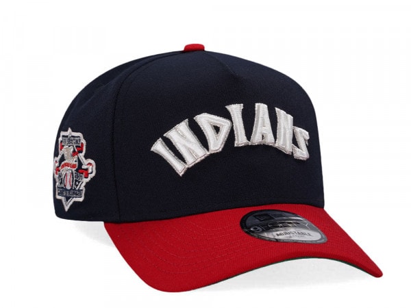 New Era Cleveland Indians American League Two Tone Edition A Frame Snapback Cap