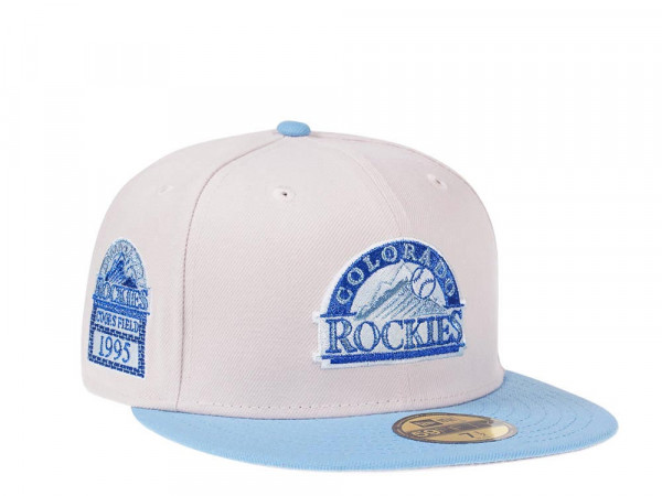 New Era Colorado Rockies Coors Field 1995 Iced Two Tone Prime Edition 59Fifty Fitted Cap