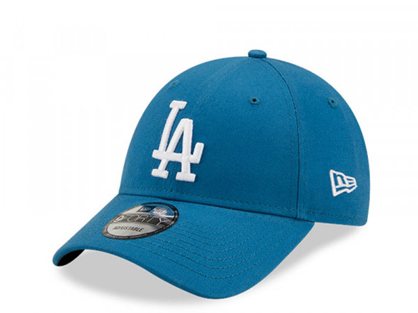 New Era Los Angeles Dodgers Teal League Essential 9Forty Strapback Cap
