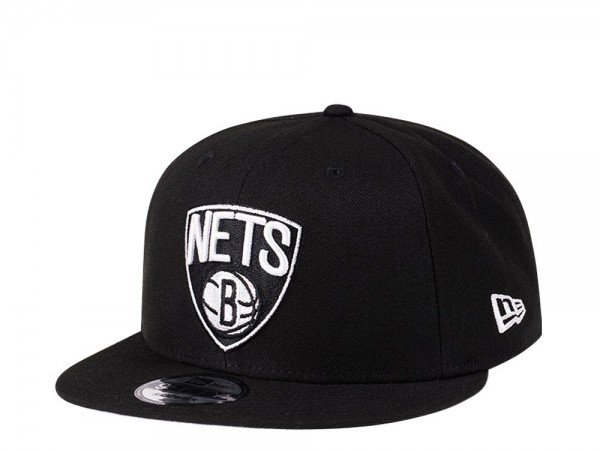 New Era Brooklyn Nets Black Prime Edition 9Fifty Snapback Cap