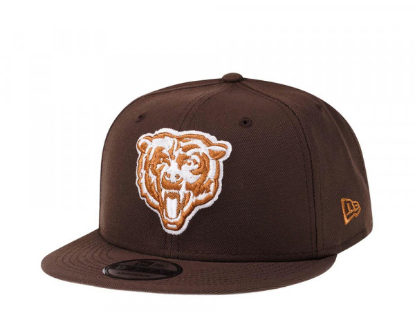 New Era Chicago Bears Brown Caramel Edition 9Fifty Snapback Cap