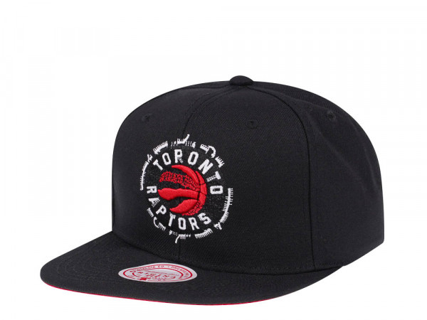 Mitchell & Ness Toronto Raptors NBA Embroidery Glitch Hardwood Classic Snapback Cap