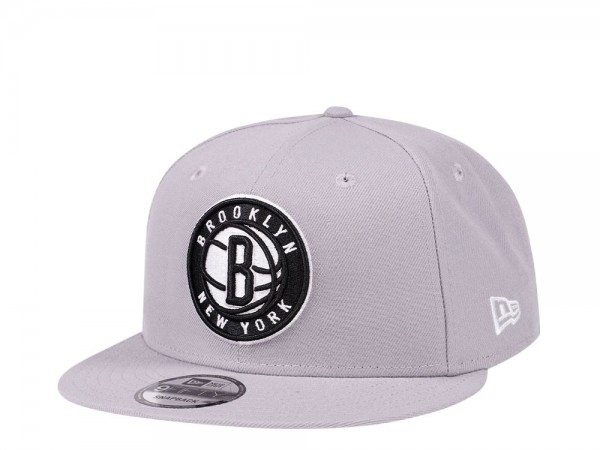 New Era Brooklyn Nets Gray Prime Edition 9Fifty Snapback Cap