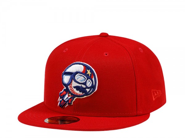 New Era Kannapolis Cannon Ballers Red Edition 59Fifty Fitted Cap