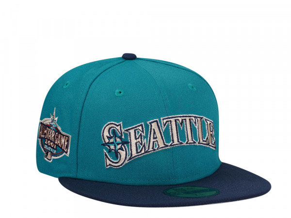 New Era Seattle Mariners All Star Game 2001 Prime Two Tone Edition 59Fifty Fitted Cap