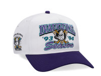 47Brand Anaheim Ducks Inaugural Season White Vintage Hitch Snapback Cap