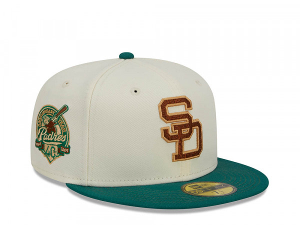 New Era San Diego Padres 40th Anniversary Stone Two Tone Edition 59Fifty Fitted Cap