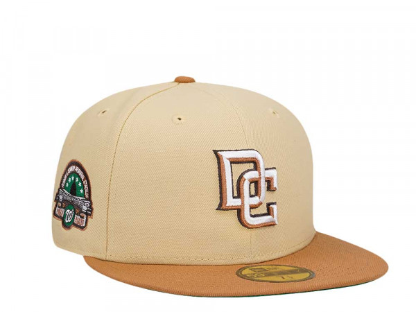 New Era Washington Nationals Stadium Anniversary Throwback Two Tone Edition 59Fifty Fitted Cap