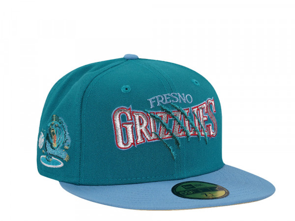 New Era Fresno Grizzlies Glacier Two Tone Edition 59Fifty Fitted Cap