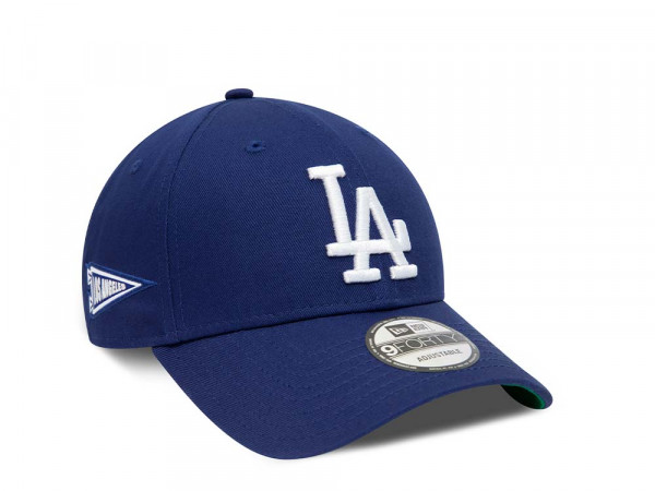 New Era Los Angeles Dodgers Team Side Patch 9Forty Strapback Cap