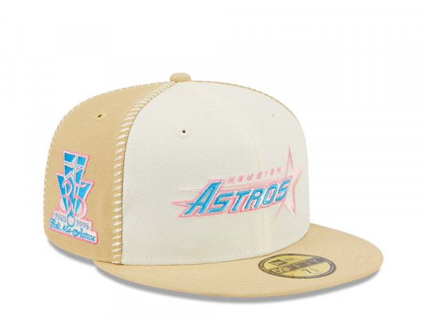 New Era Houston Astros Stitch 35th Anniversary Gold Edition 59Fifty Fitted Cap