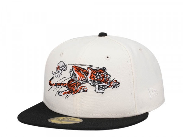 New Era Cincinnati Bengals Chrome Two Tone Edition 59Fifty Fitted Cap