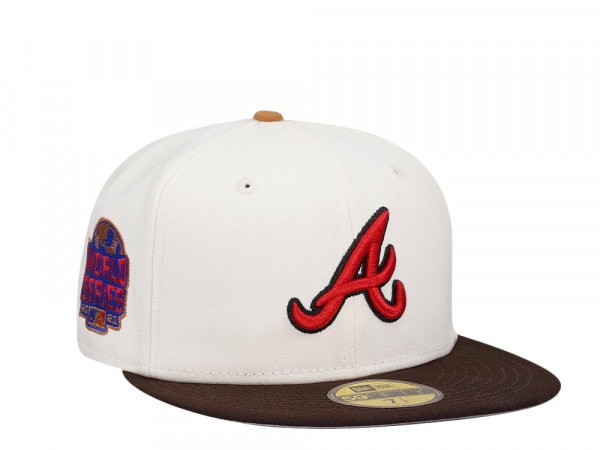 New Era Atlanta Braves World Series 2021 BBQ Two Tone Edition 59Fifty Fitted Cap