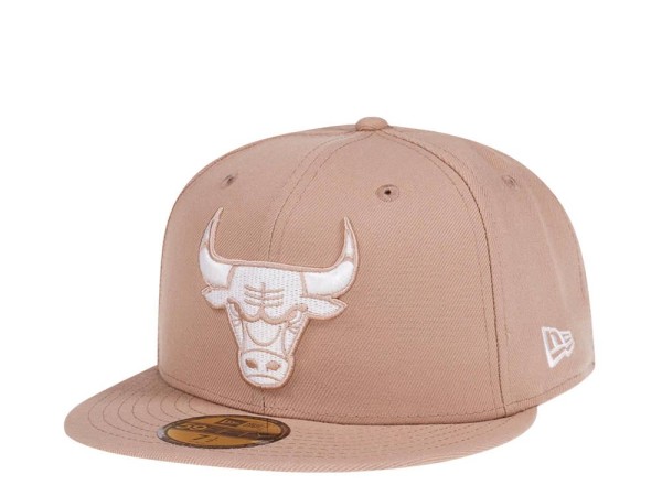 New Era Chicago Bulls Cream Sand Edition 59Fifty Fitted Cap