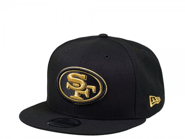 New Era San Francisco 49ers Black and Gold Edition 9Fifty Snapback Cap