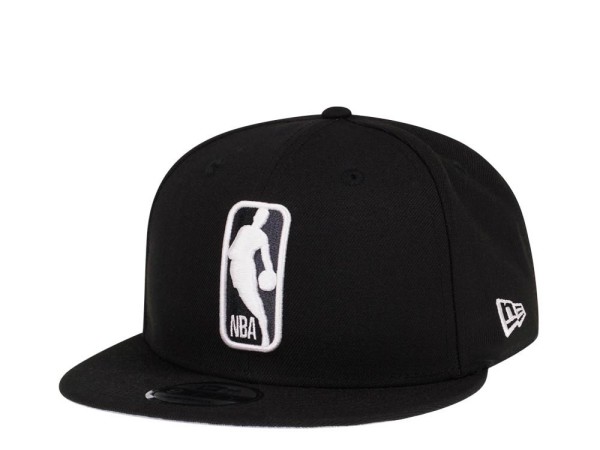 New Era NBA Logo Black and White Edition 9Fifty Snapback Cap