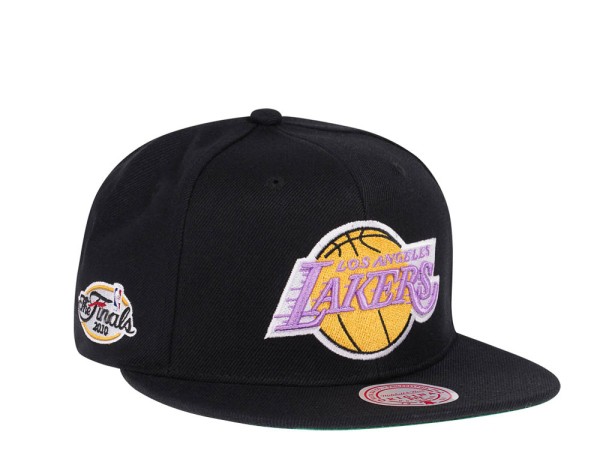 Mitchell & Ness Los Angeles Lakers Top Spot Black Snapback Cap