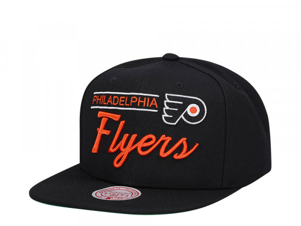 Mitchell & Ness Philadelphia Flyers Lock Up Vintage Snapback Cap